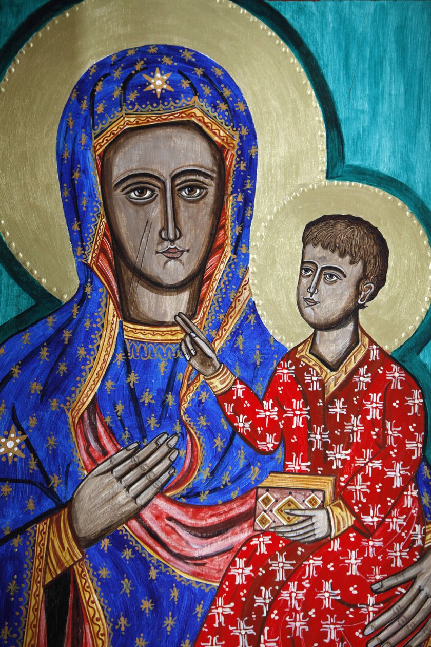 Virgin and child painting, Londres, Grande-Bretagne de Unbekannt