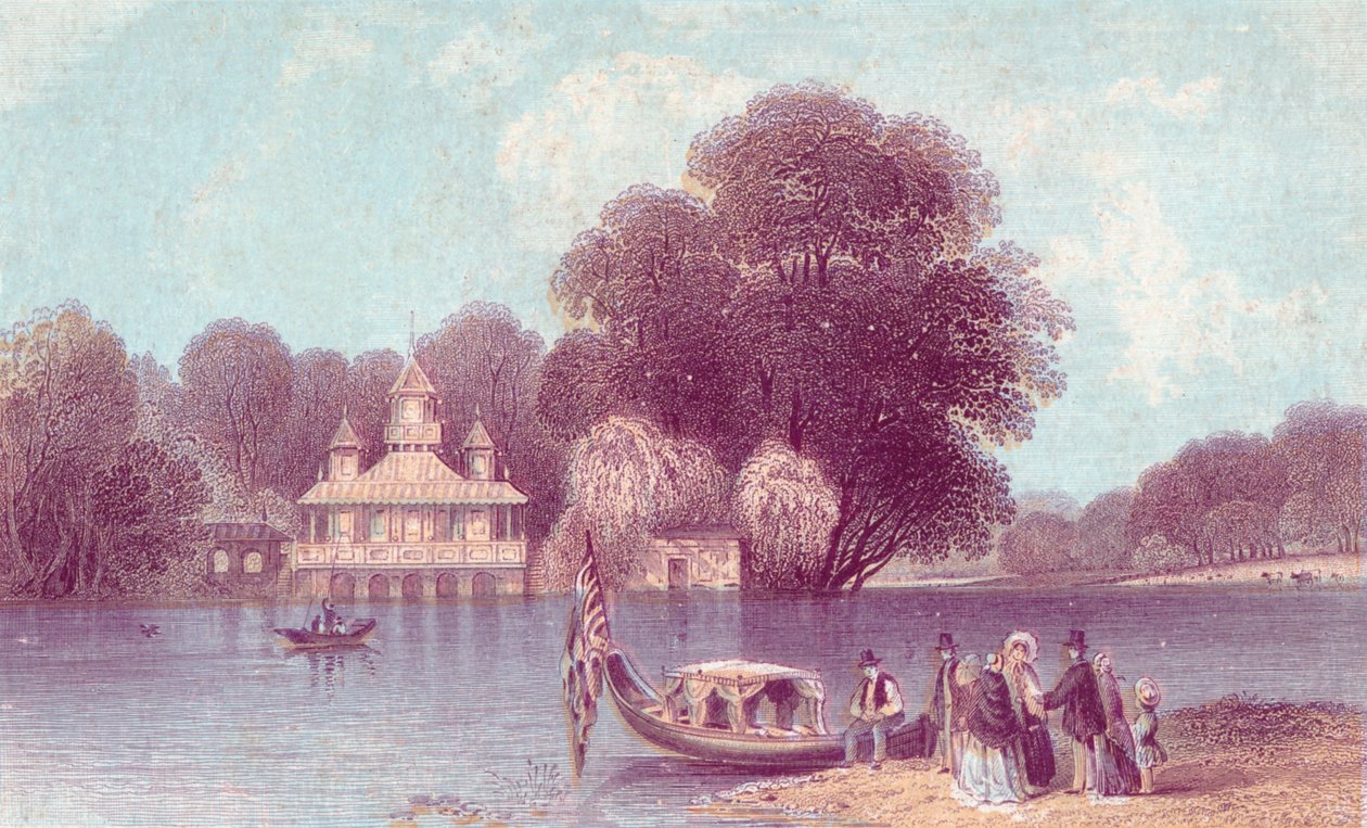 Virginia Water, século XIX. de Unbekannt