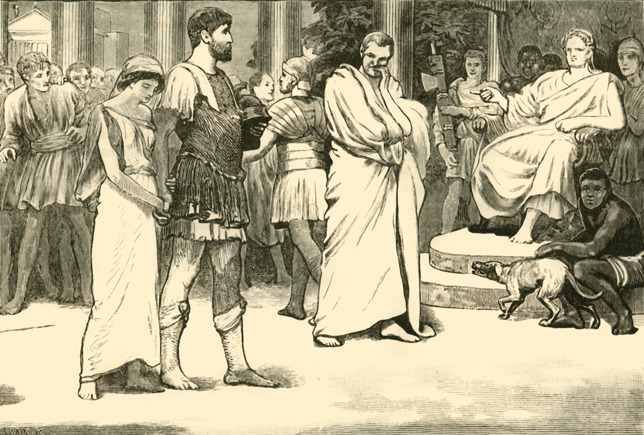 Virgínia no fórum, 1890. de Unbekannt