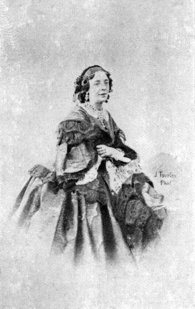 Virginie Dejazet, atriz francesa, c1845-1875 de Unbekannt