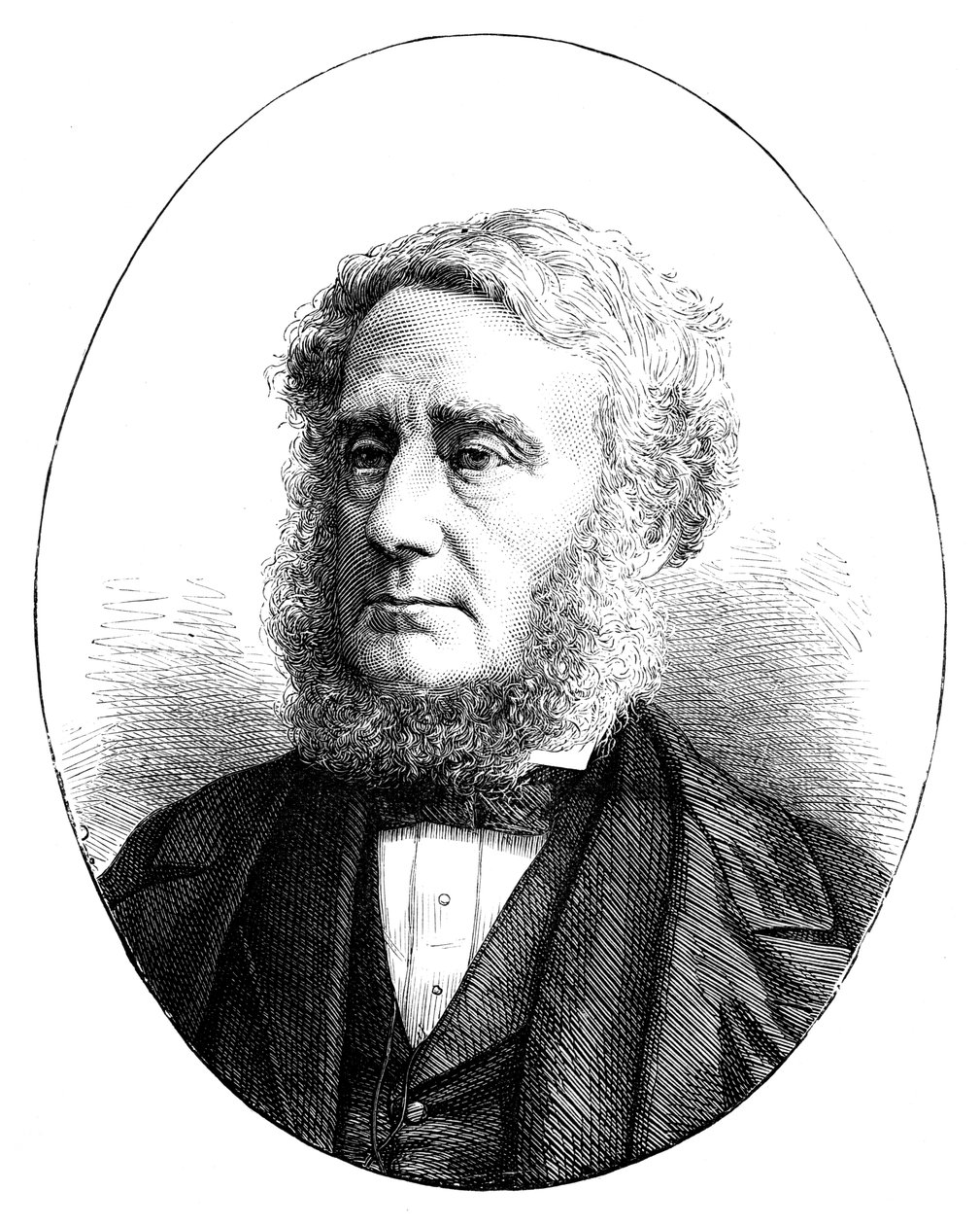 Visconde Cardwell 1813-1886, político britânico de Unbekannt