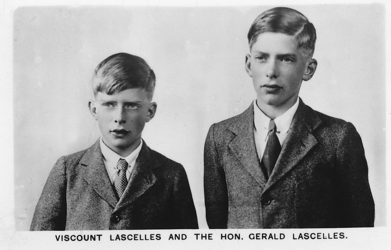 Visconde Lascelles e Hon Gerald Lascelles, 1937 de Unbekannt