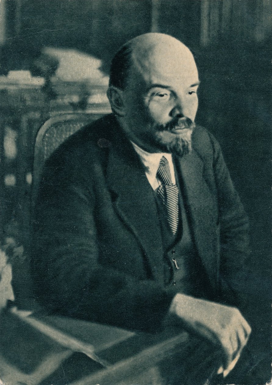 Vladimir Ilich Lenin, líder bolchevique russo, 28 de novembro de 1921 de Unbekannt