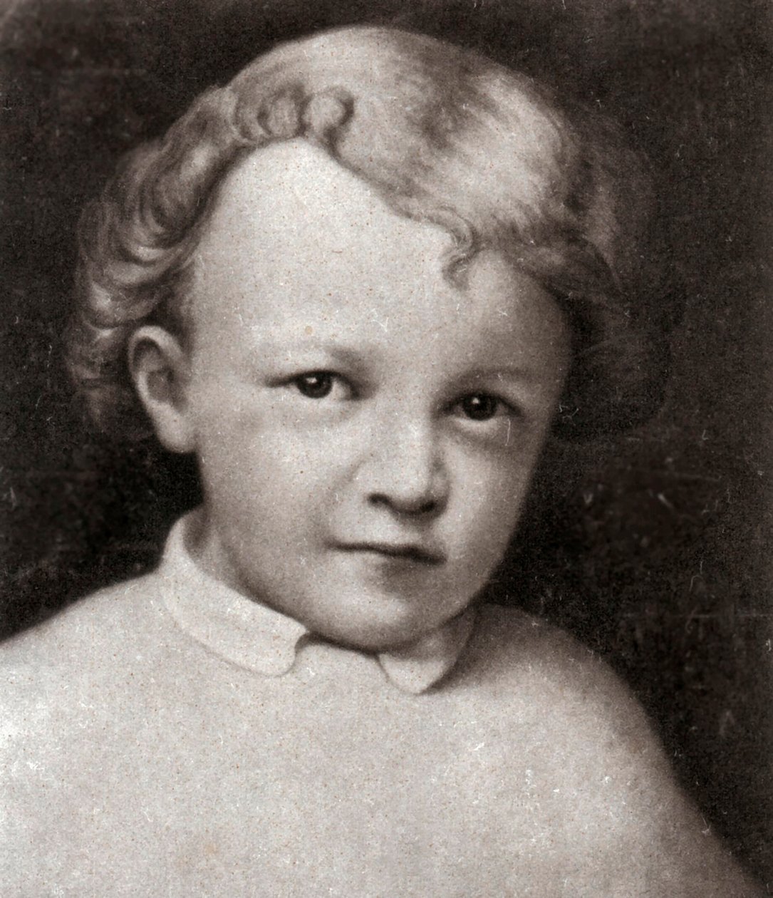 Vladimir Ilich Lenin, líder revolucionário bolchevique russo, de 4 anos de 1874 de Unbekannt