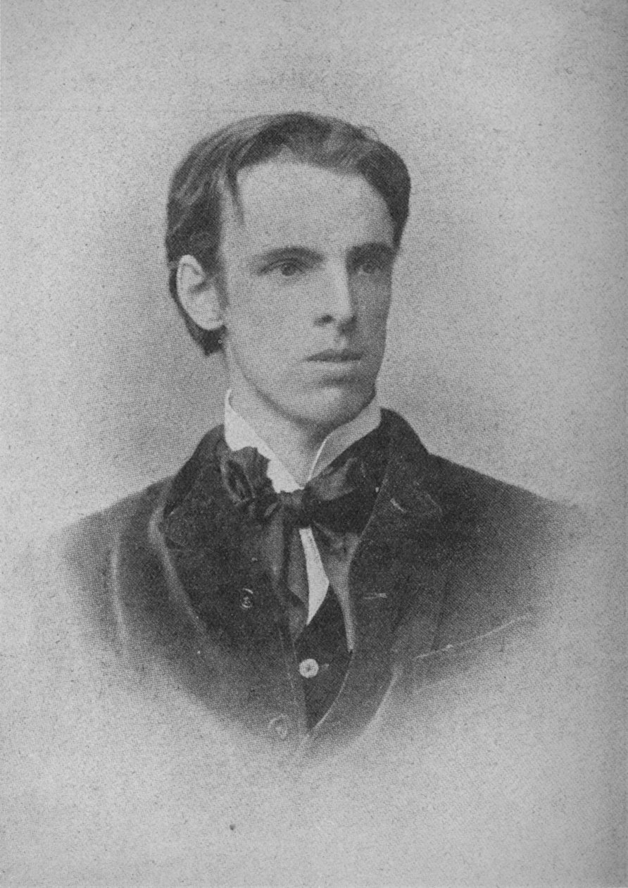 WB Yeats, c1900, 1934 de Unbekannt