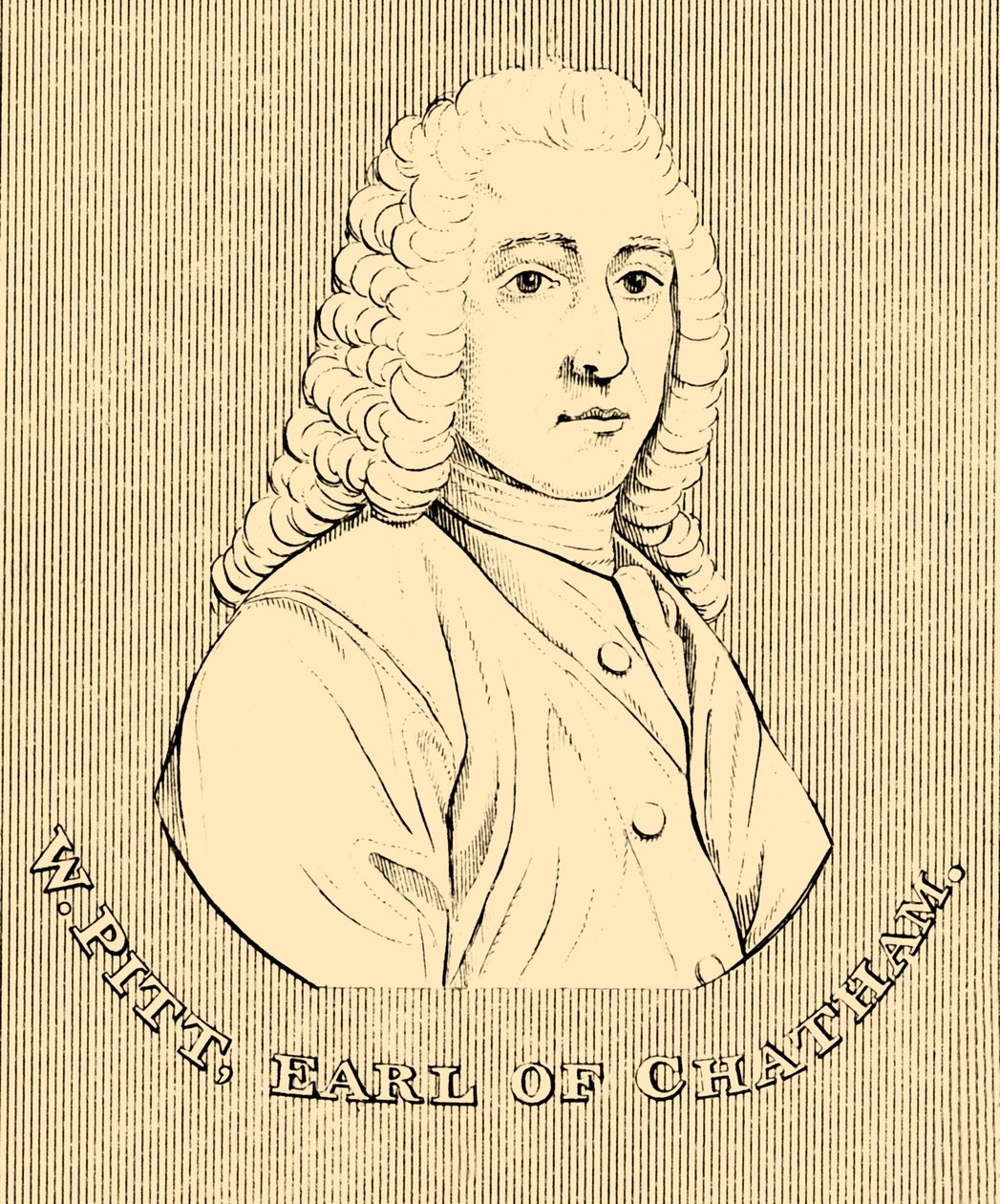 W. Pitt, conde de Chatham, 1708-1778, 1830. de Unbekannt
