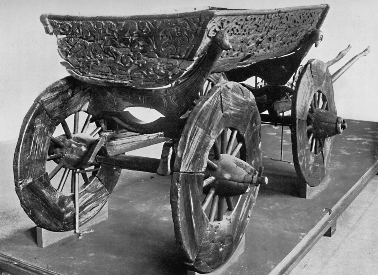 Vagão do navio Oseberg, 1935 de Unbekannt