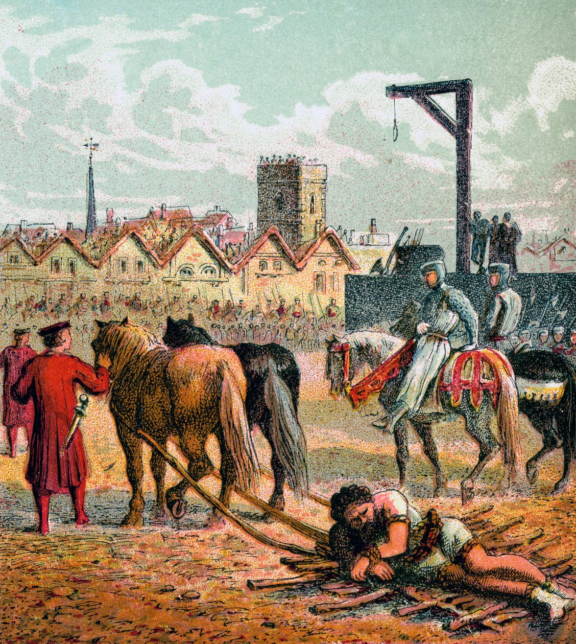 Wallace Executado, 1305, c1850 de Unbekannt