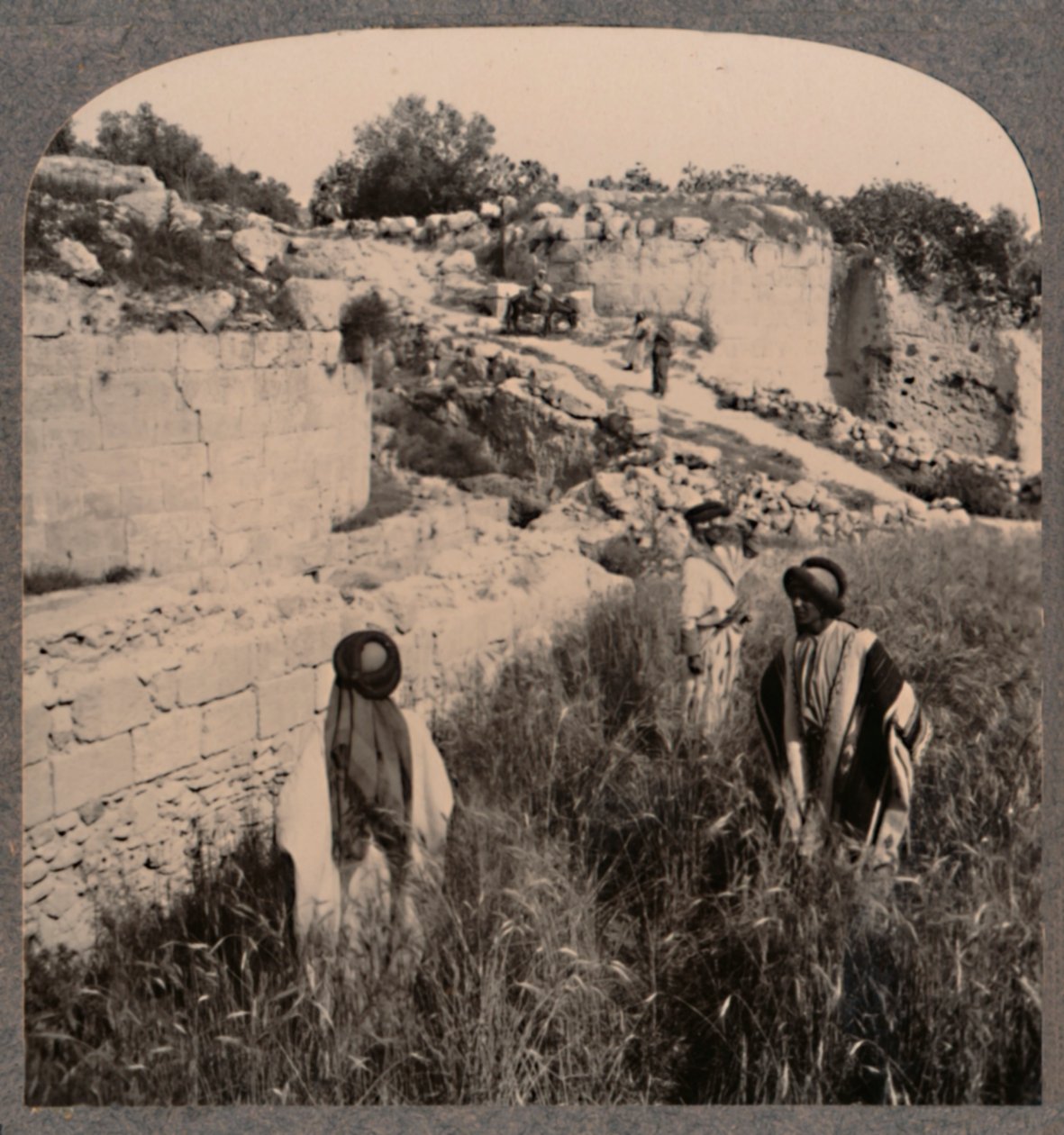 Muralhas de Augusto, Samaria, c1900 de Unbekannt
