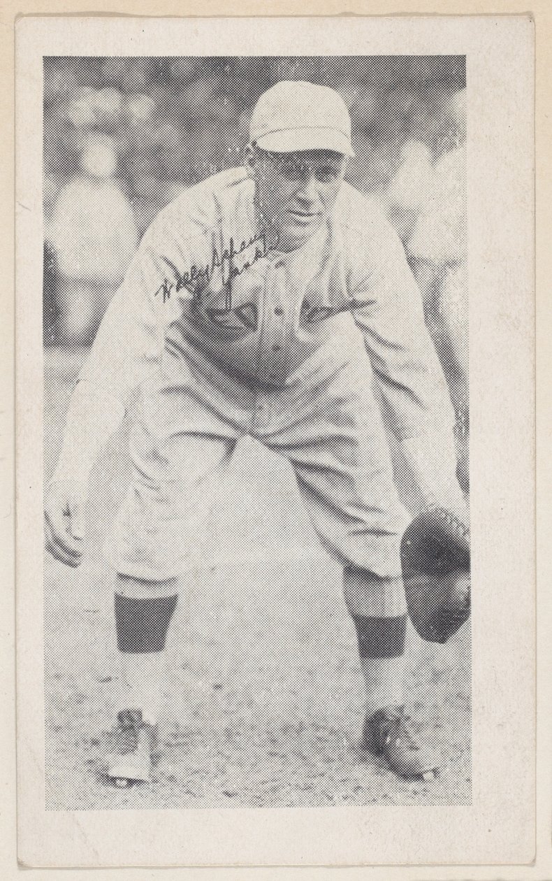 Wally Schang, C. Yanks, de cartões de tiras de beisebol W575-2, ca. 1921-22. de Unbekannt