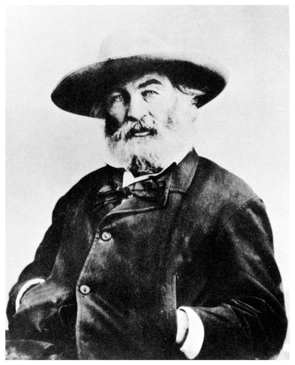Walt Whitman, poeta americano, c1866 1955 de Unbekannt