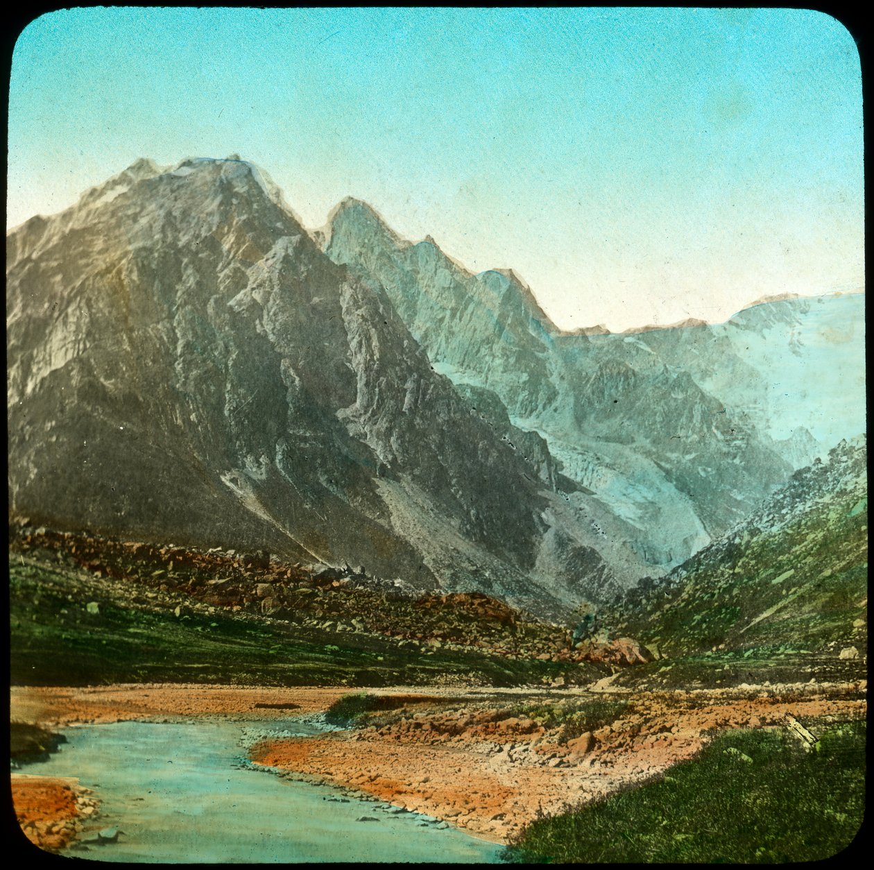 Vale Wanga, rio Sutlej, Índia, final do século XIX ou início do século XX de Unbekannt