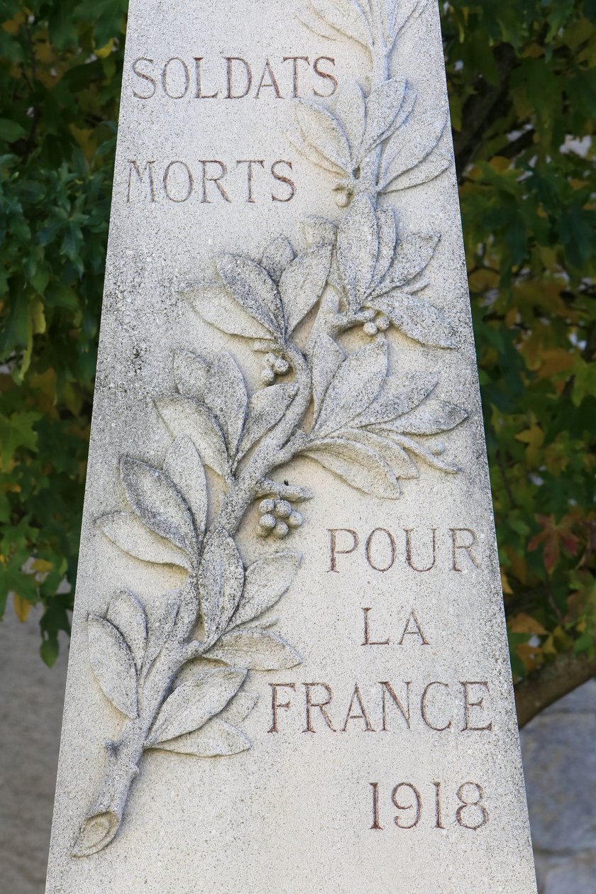 Memorial de Guerra. Guerard, França de Unbekannt