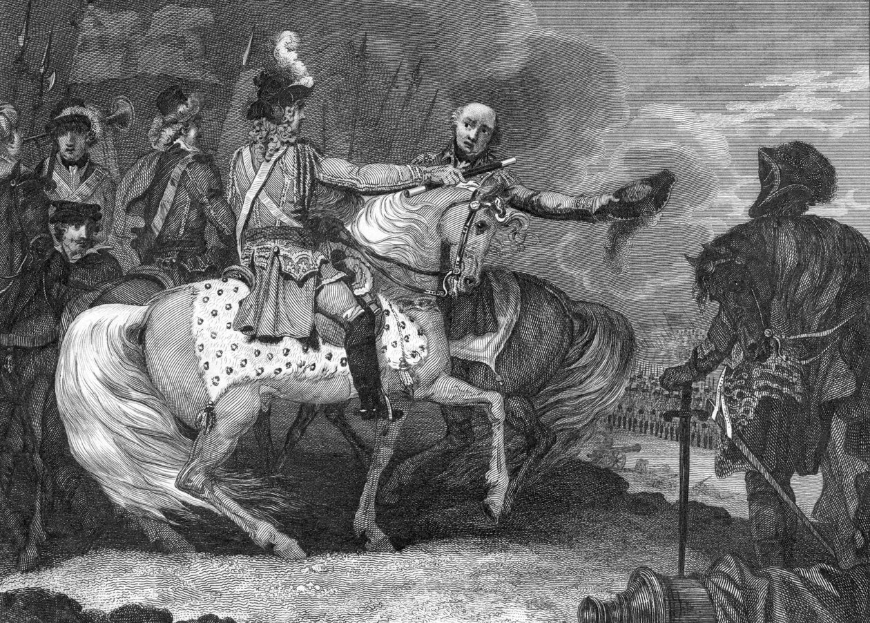 Guerra da Sucessão Espanhola: Batalha de Blenheim, 13 de agosto de 1704 de Unbekannt