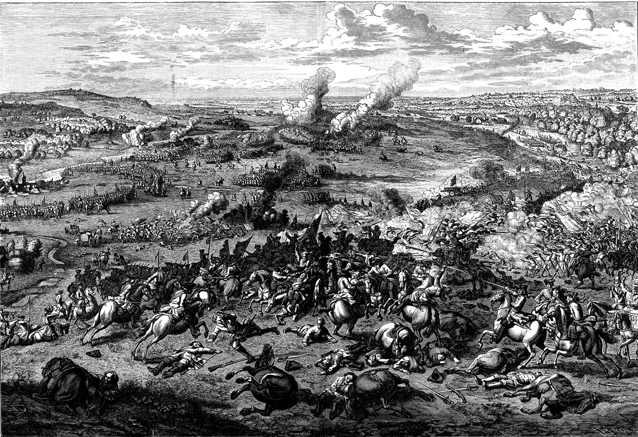 Guerra da Sucessão Espanhola: Batalha de Blenheim, Baviera, 3 de agosto de 1704 de Unbekannt