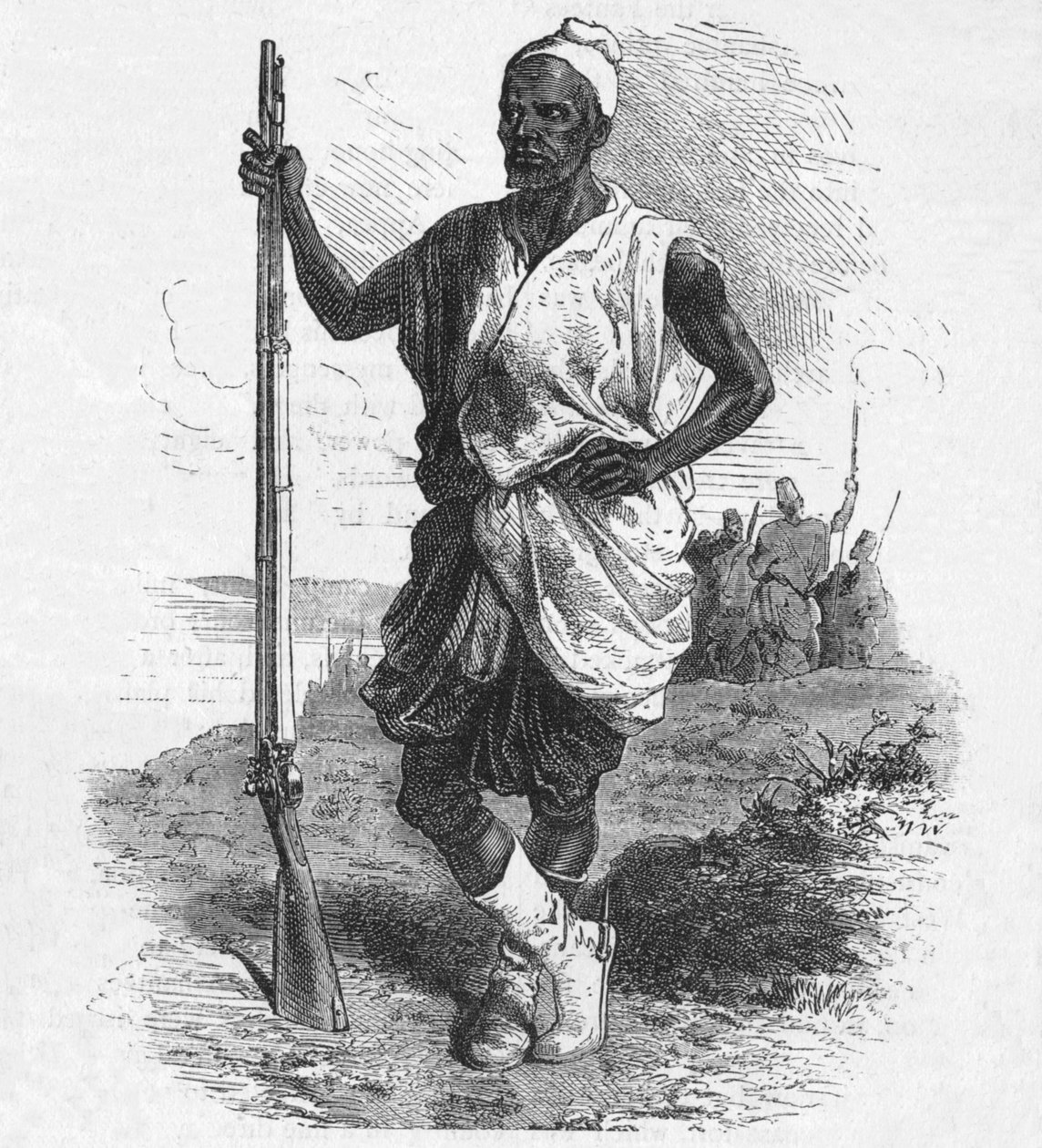 Guerreiro de Elmina, c1880 de Unbekannt