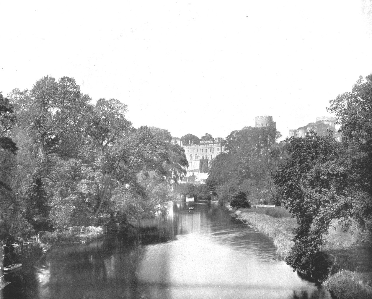 Castelo de Warwick, Warwickshire, 1894. de Unbekannt