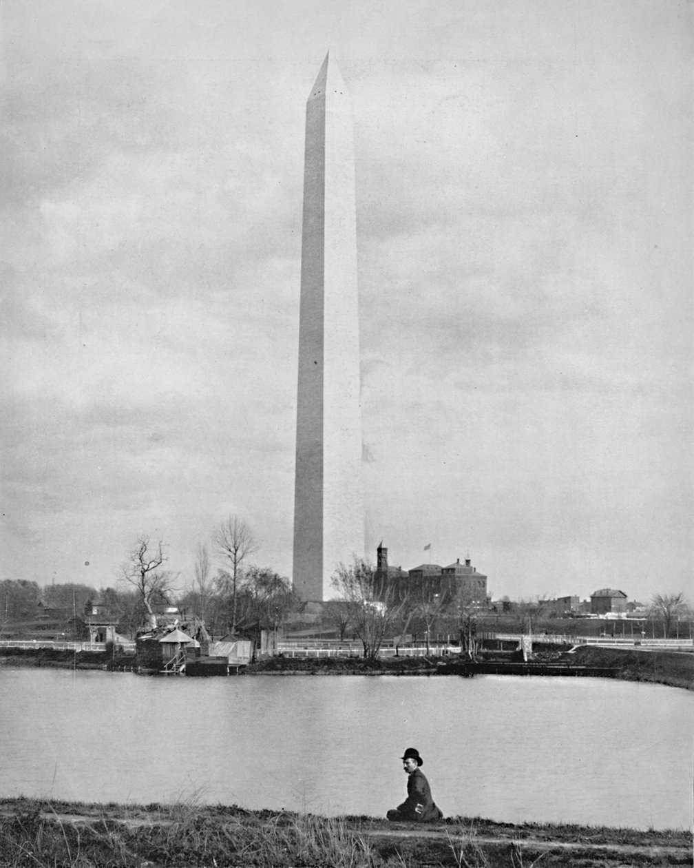 Monumento de Washington, Washington DC, c1897. de Unbekannt