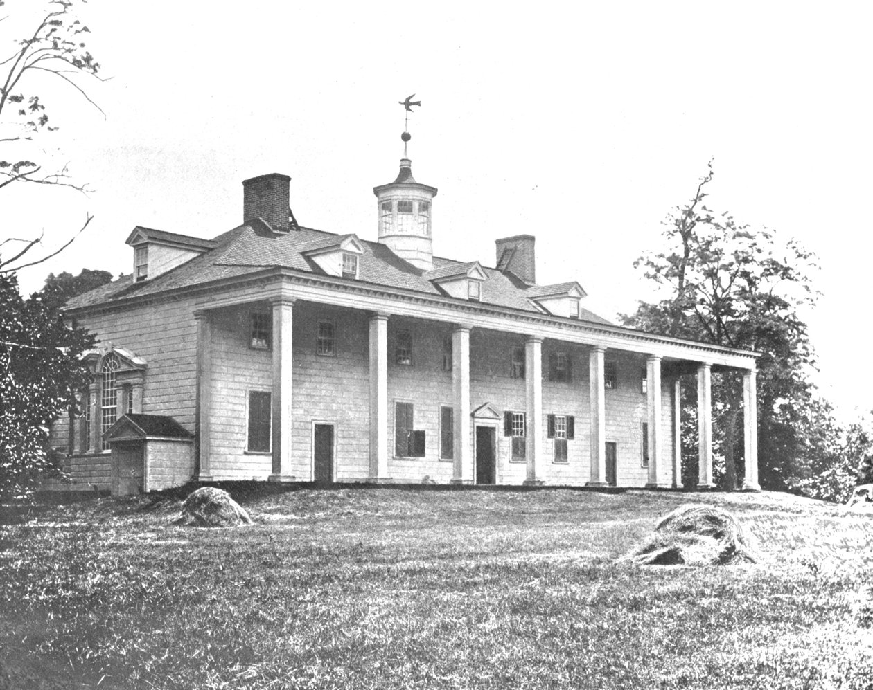 Washingtons Home, Mount Vernon, Virgínia, EUA, c1900. de Unbekannt