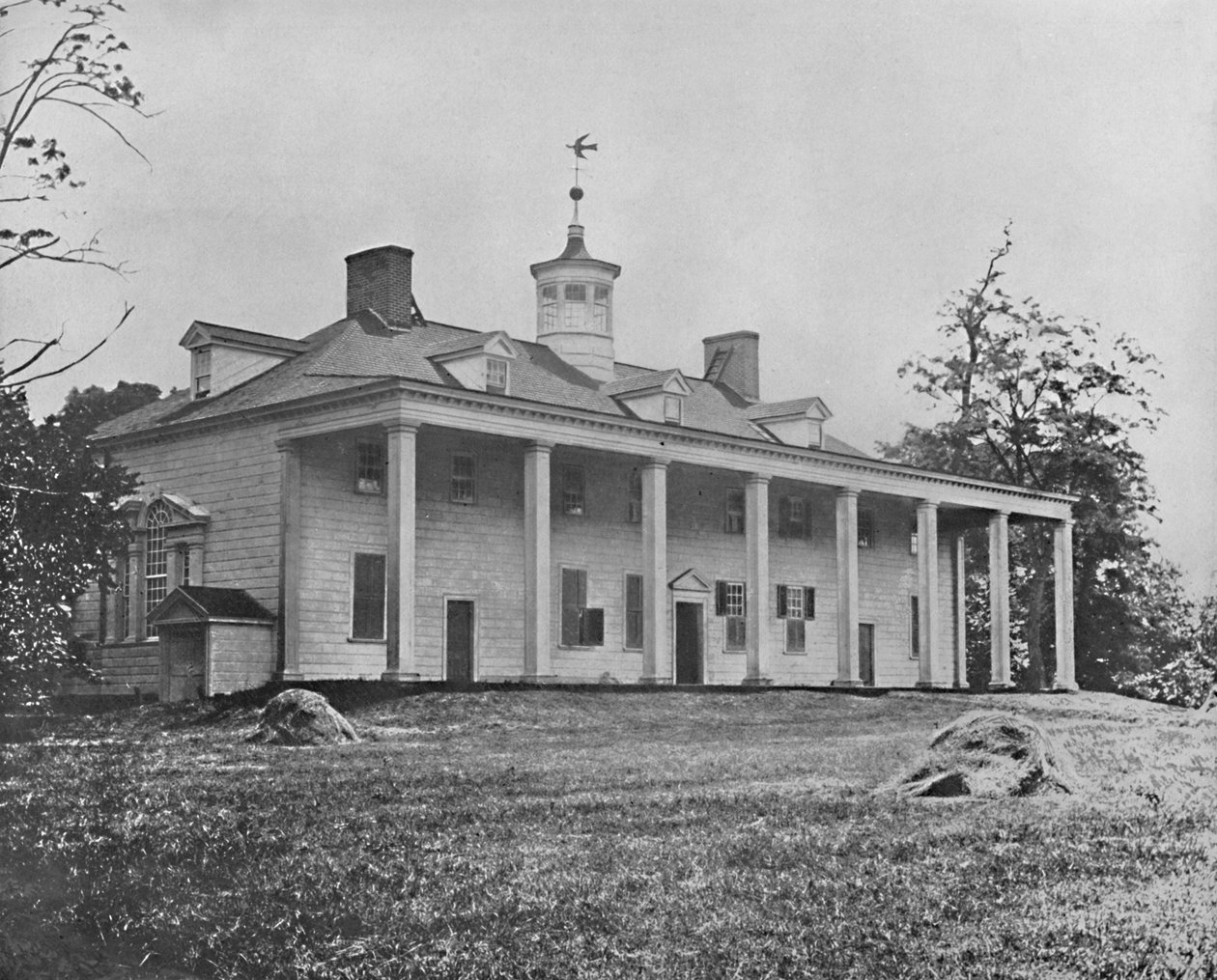 Washingtons Home, Mount Vernon, Virgínia, c1897. de Unbekannt