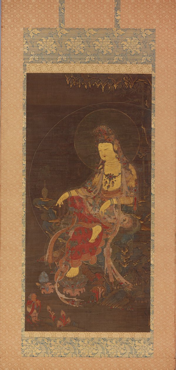 Água-Lua Avalokiteshvara Suwol Gwaneum bosal, meados do século XIV. de Unbekannt