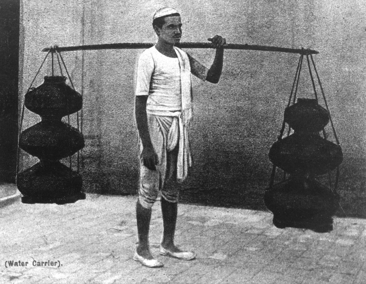 Transportador de água, século XX de Unbekannt