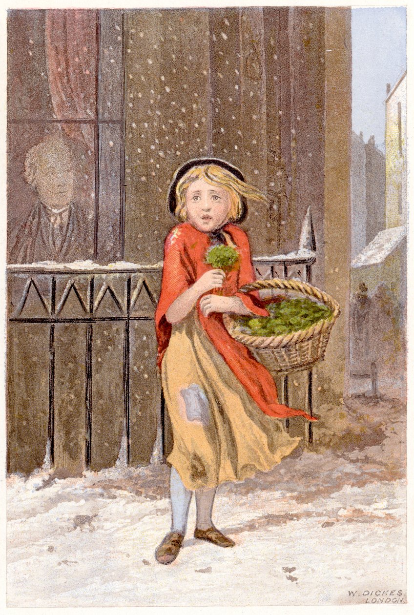 Vendedor de agrião, c1880 de Unbekannt