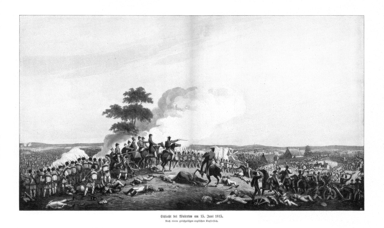 Campanha Waterloo, 15 de junho de 1815, 1900 de Unbekannt