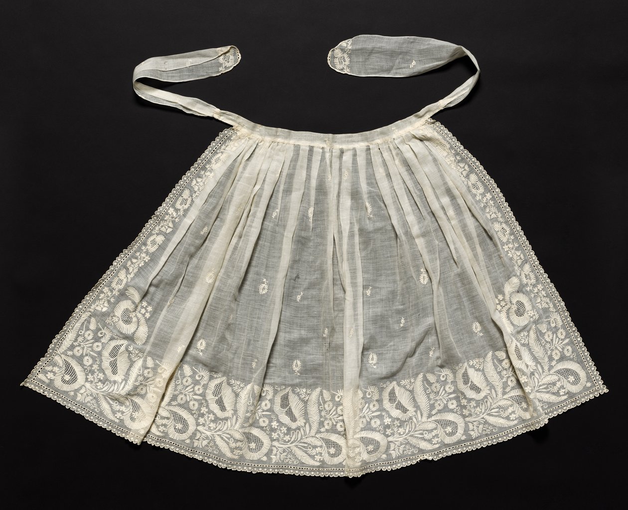 Avental de casamento, c. 1830s. de Unbekannt