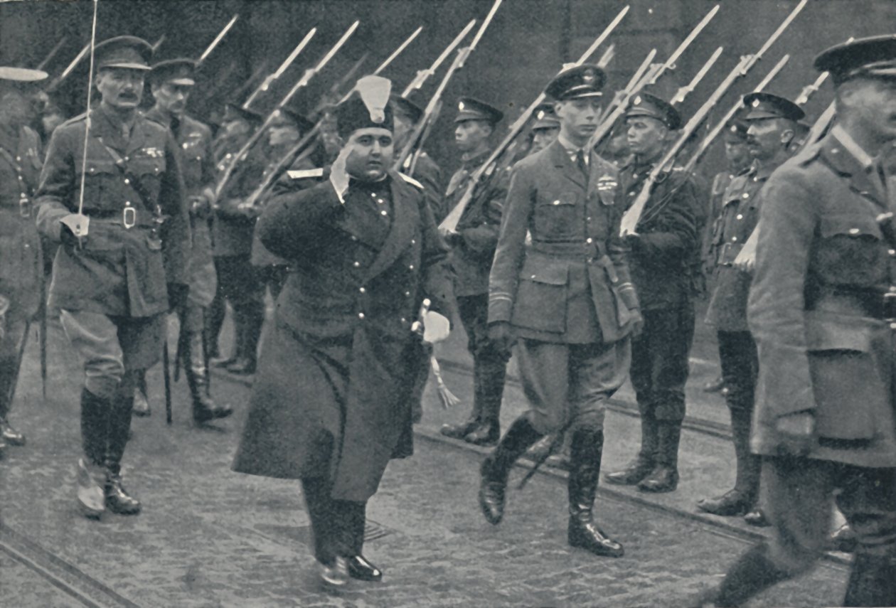 Congratulando-se com outro ilustre visitante estrangeiro, 1919, 1937. de Unbekannt