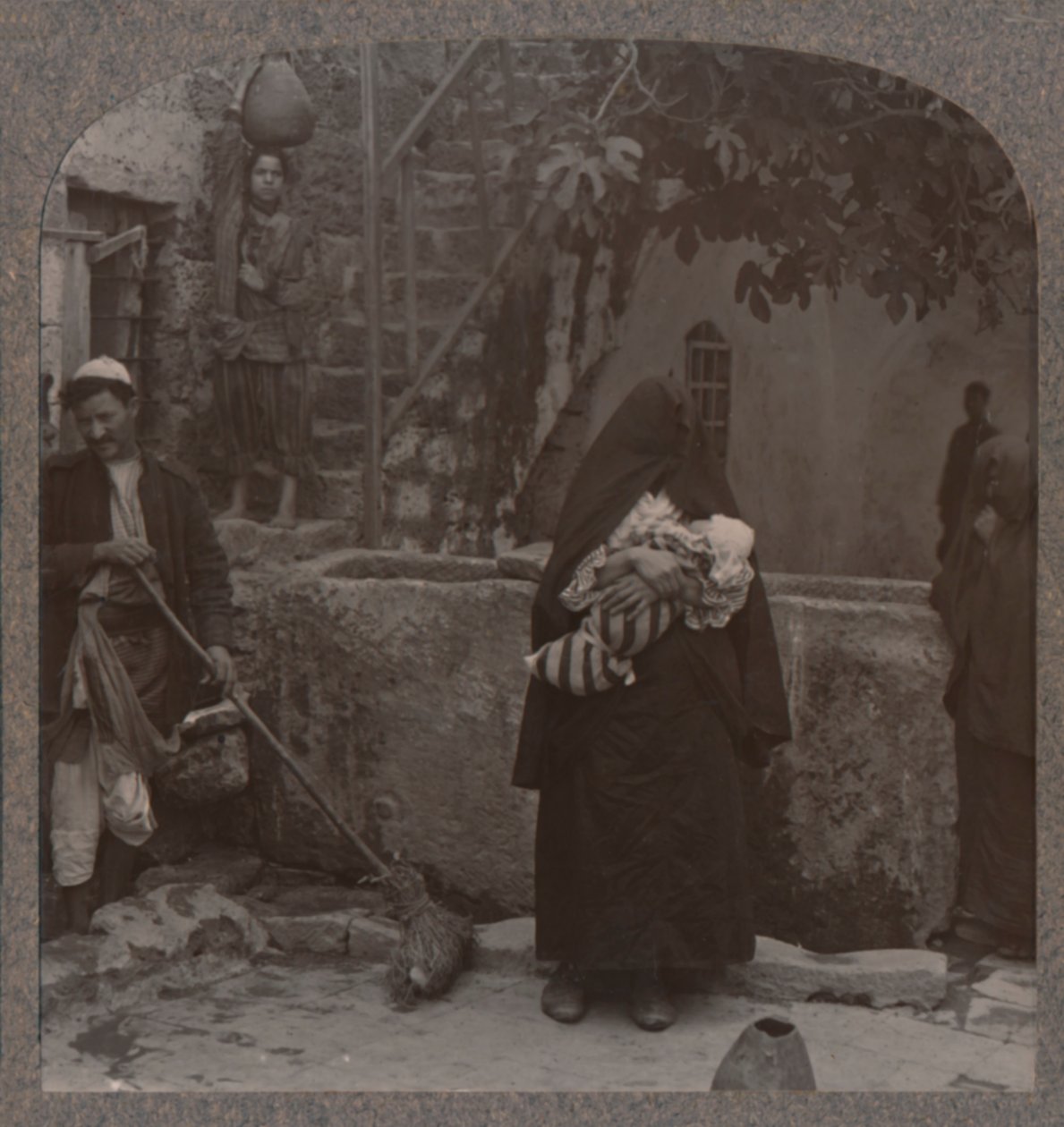 Bem, por Peters huse, Jaffa, c1900 de Unbekannt