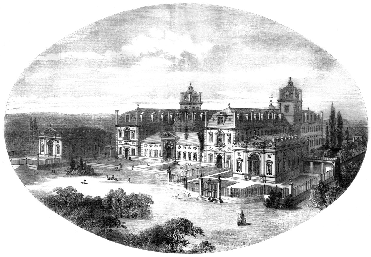 Wellington College, Berkshire, 1855 de Unbekannt