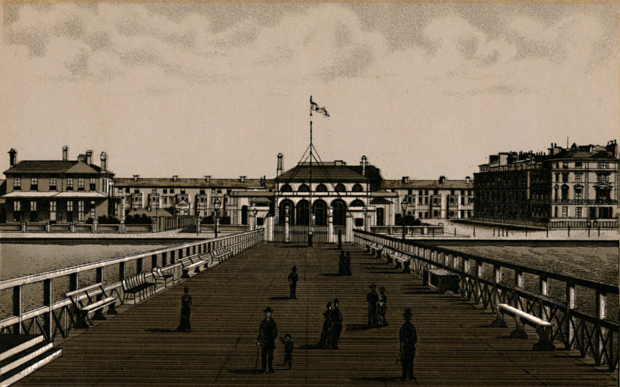 Wellington Pier, c1880. de Unbekannt