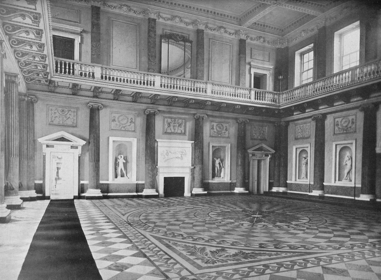 Wentworth Woodhouse, Yorkshire - O Conde Fitzwilliam, 1910 de Unbekannt