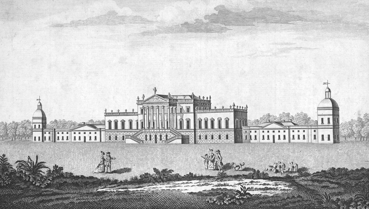 Wentworth Woodhouse, Yorkshire, c1780 de Unbekannt