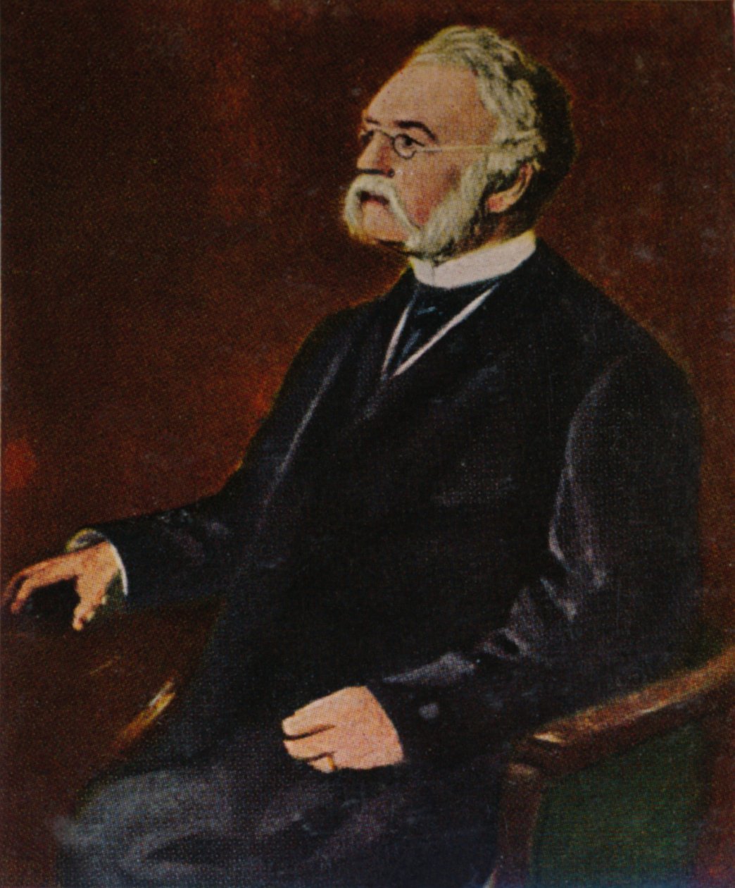 Werner von Siemens 1816-1892. Pintura de Lenbach, 1934. de Unbekannt