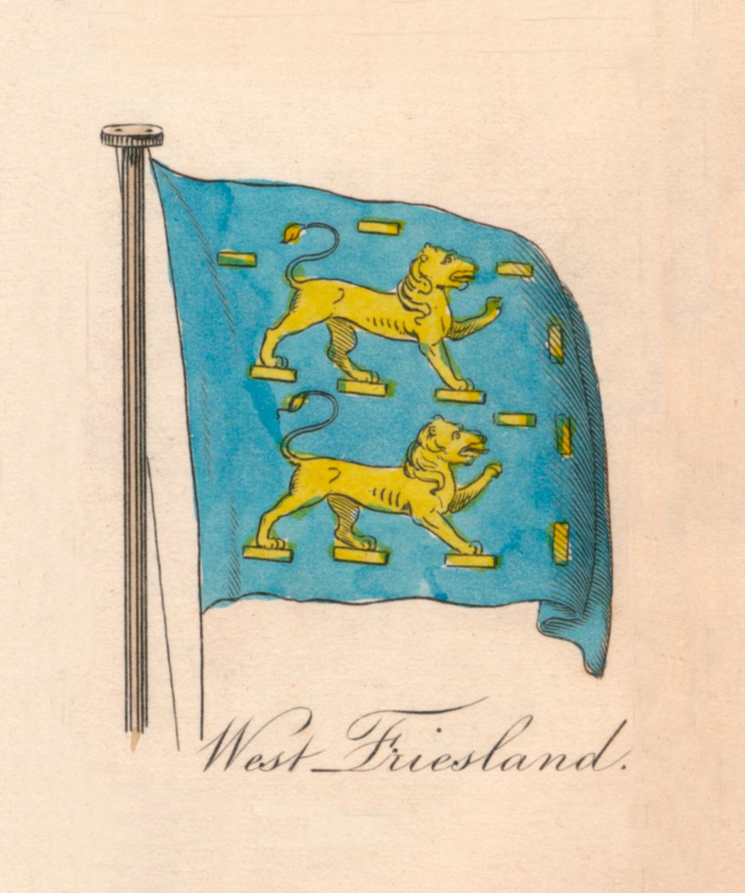 Frísia Ocidental, 1838 de Unbekannt