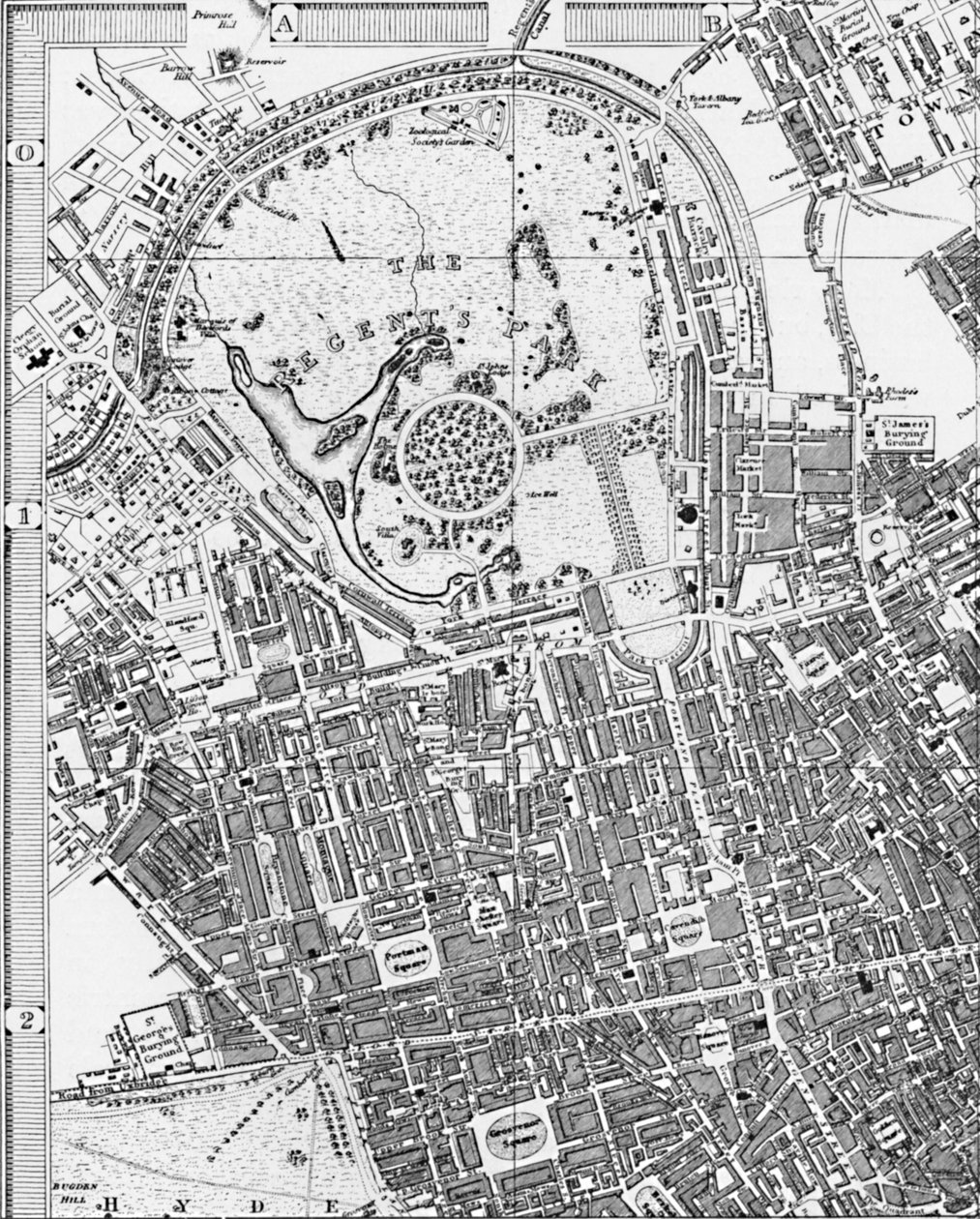 Londres ocidental em 1832, 1832, 1904 de Unbekannt