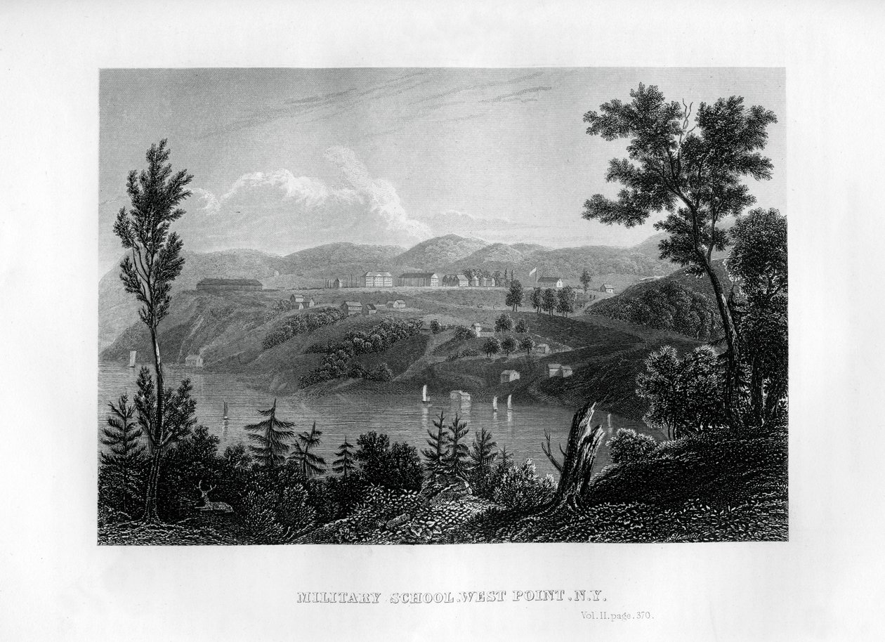Escola Militar de West Point, Nova York, 1855 de Unbekannt