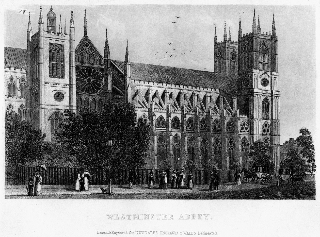 Abadia de Westminster, Londres, século XIX de Unbekannt