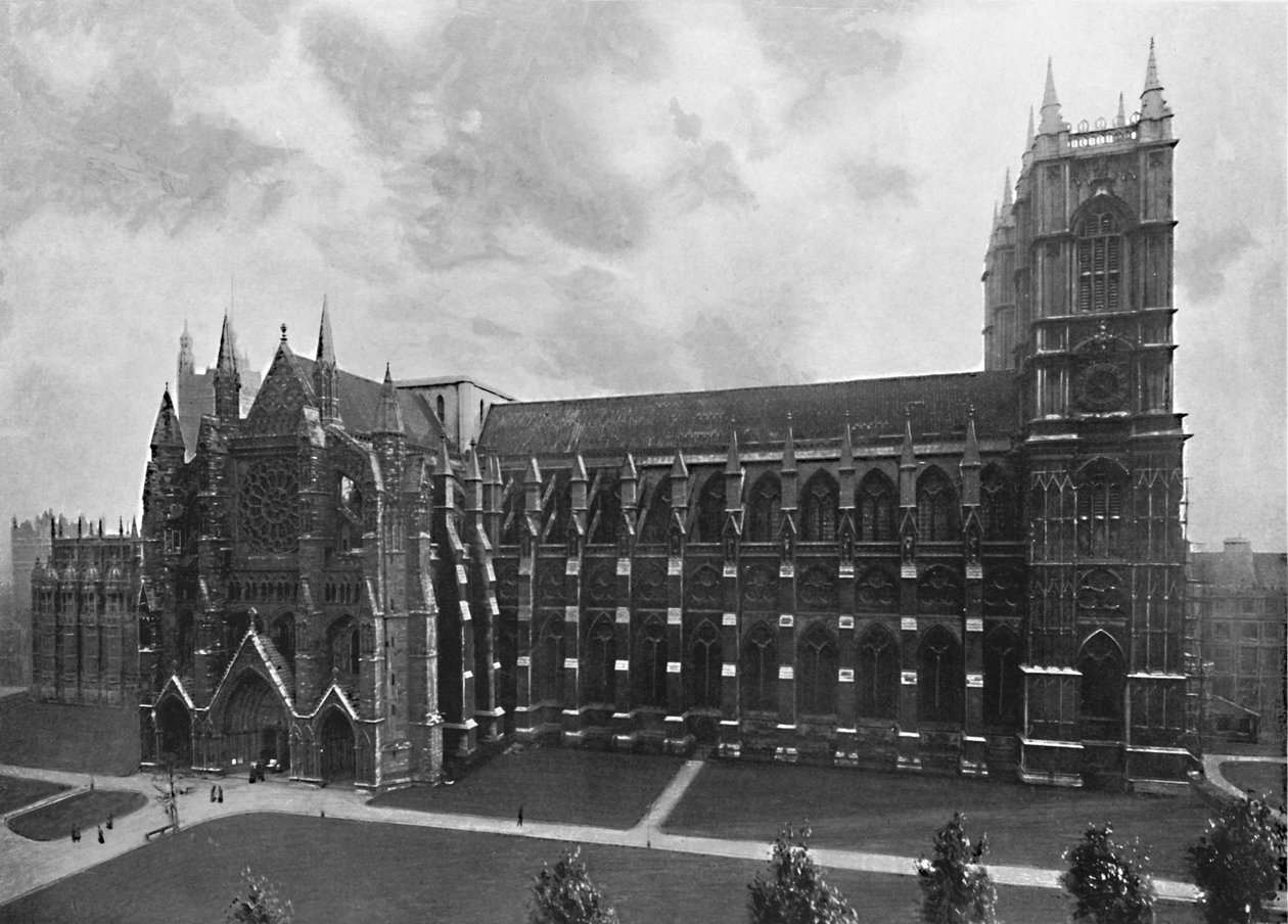 Abadia de Westminster, c1896 de Unbekannt