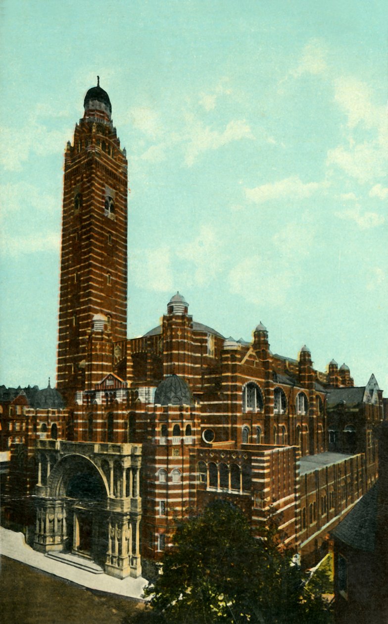 Catedral de Westminster, Londres, c1910. de Unbekannt
