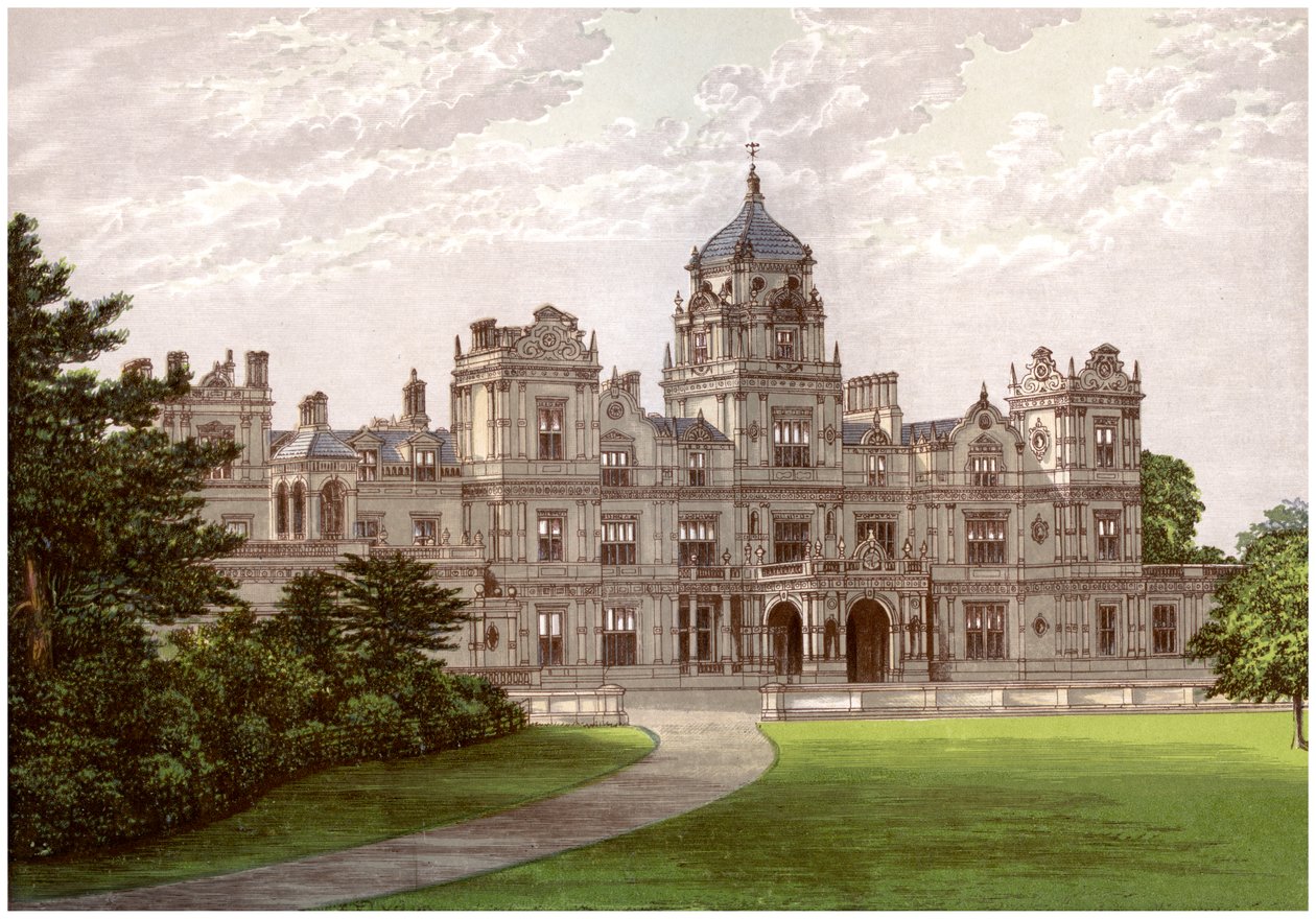 Westonbirt House, Gloucestershire, casa da família Holford, c1880 de Unbekannt