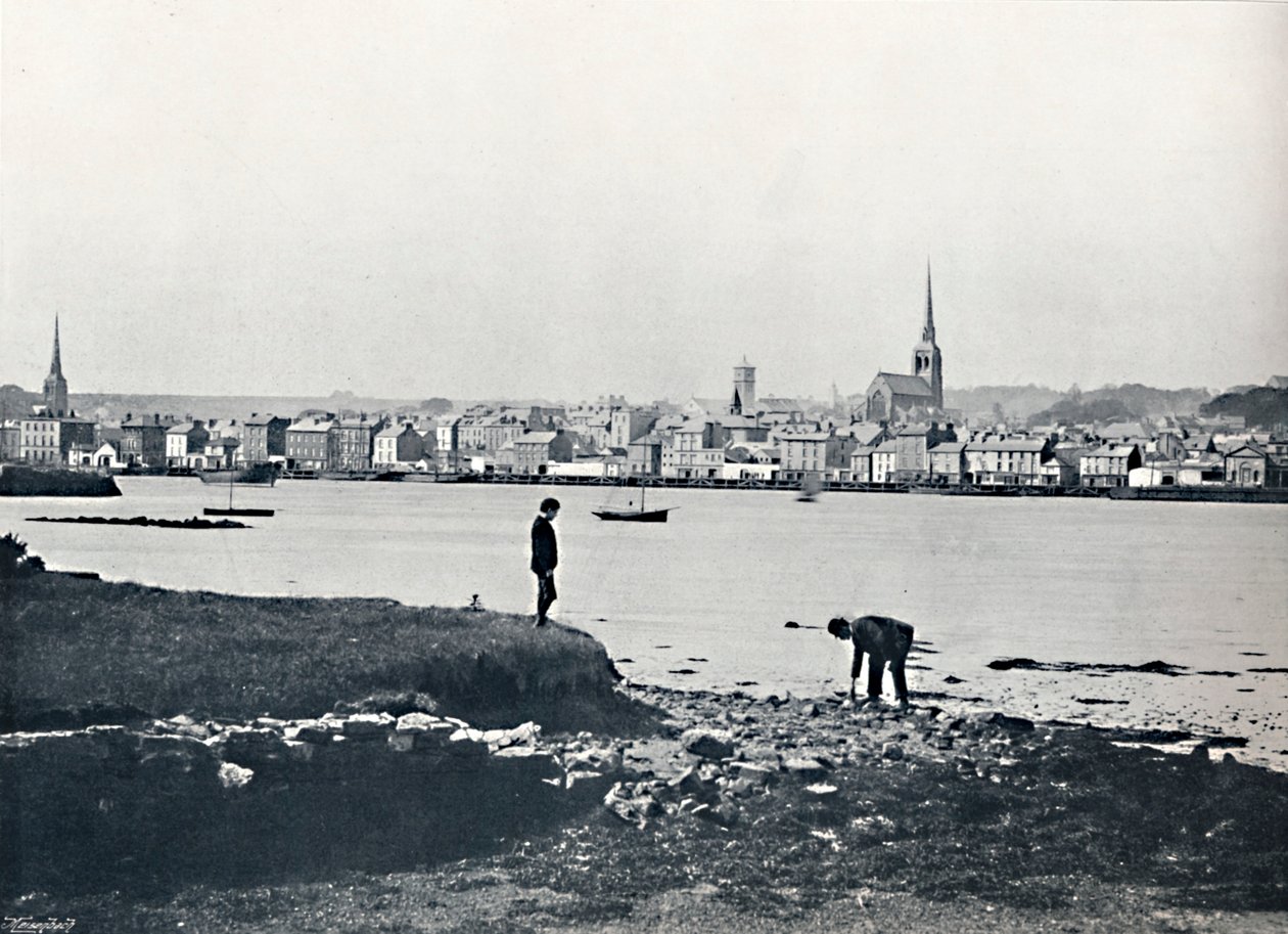 Wexford - da costa oposta, 1895 de Unbekannt