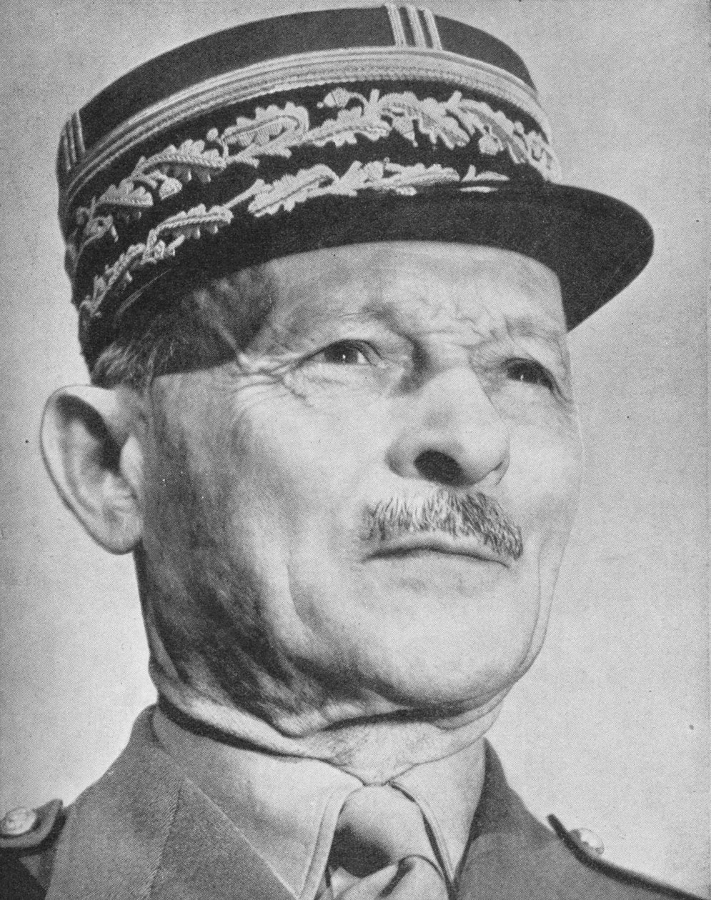Weygand substitui Gamelin, 1940, 1940 de Unbekannt