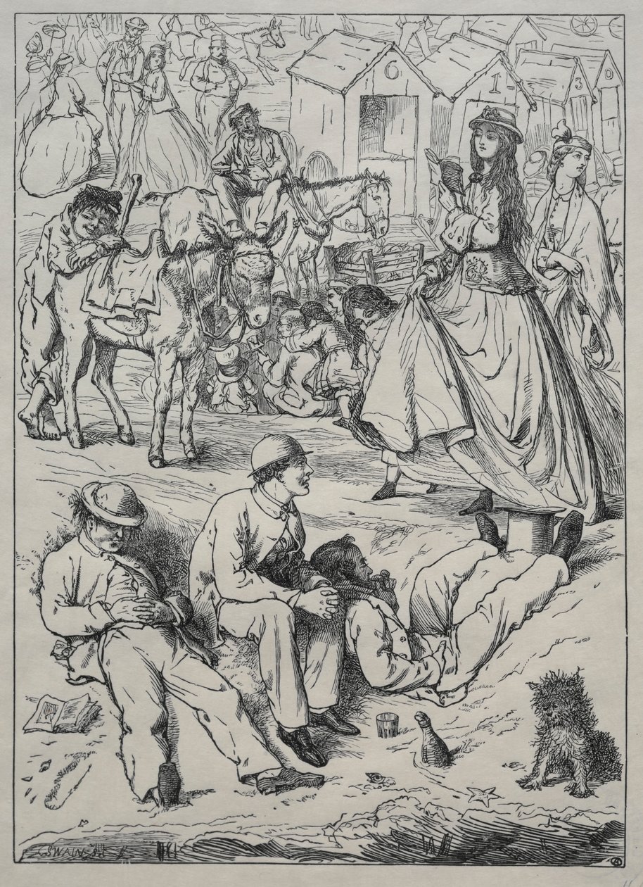 O que fizemos à beira-mar - Nada, 1862. de Unbekannt