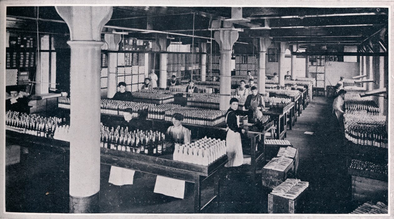 Onde é construído o famoso Yorkshire Relish, 1906 de Unbekannt