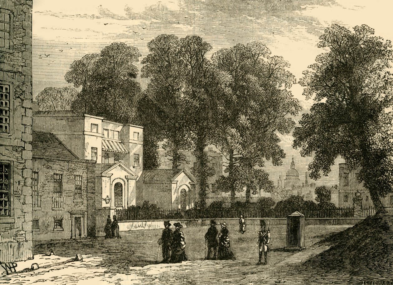 Whitehall Yard, 1881. de Unbekannt