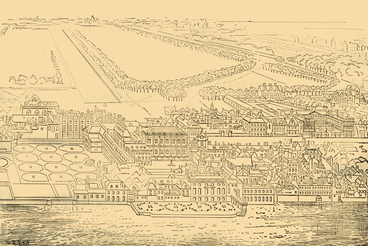 Whitehall, do rio, 1881. de Unbekannt