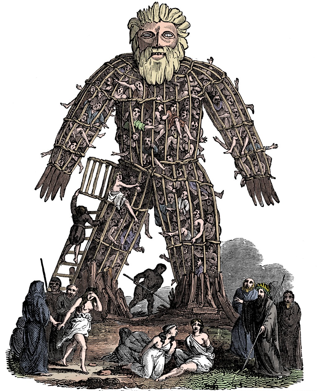 Homem de vime, século I dC, 1832 de Unbekannt